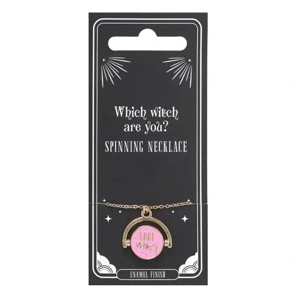 ($9) Which Witch Are You? Spinning Necklace - Picture 3 of 6